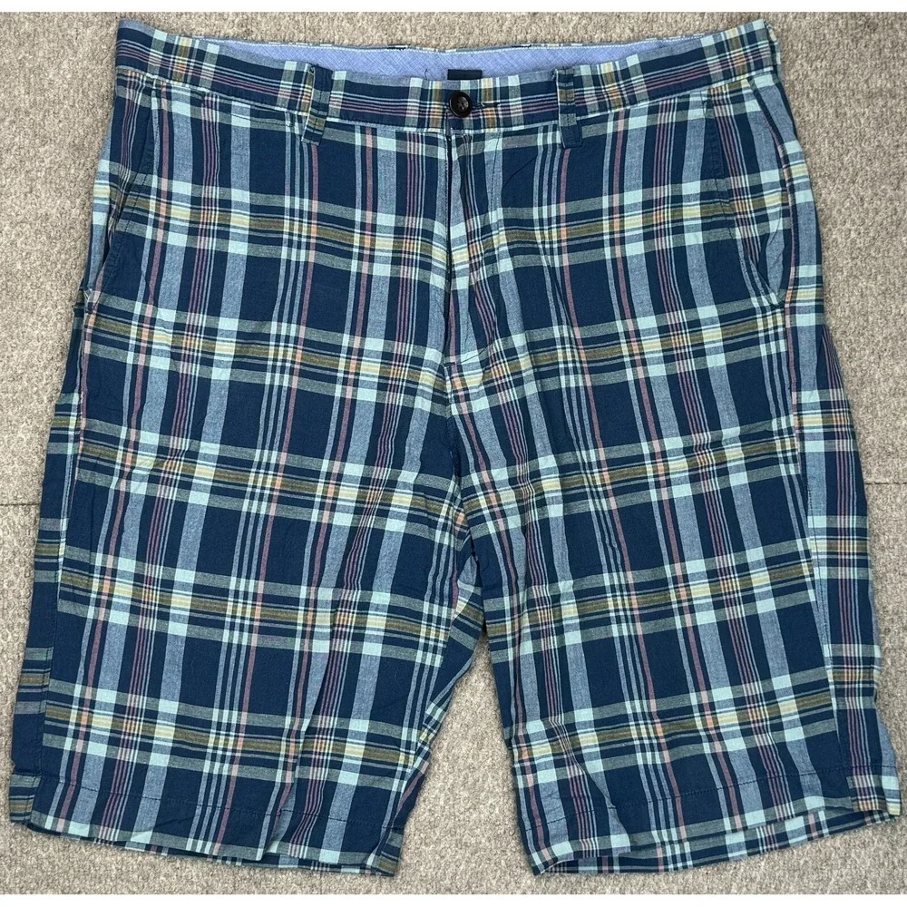 J.Crew Men's Plaid Club‎ Shorts Size 34
